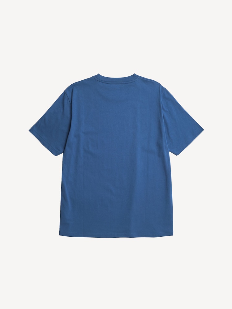 Norse Projects Blue Johannes Logo Print T-Shirt - Image 2 of 5