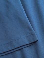 Norse Projects Blue Johannes Logo Print T-Shirt - Image 7 of 7