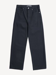 Norse Projects Blue Mogens Relaxed 5 Pocket Heavy Twill Trousers - Image 3 of 7