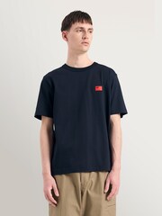 Norse Projects Blue Holger Department Print T-Shirt - Image 3 of 8