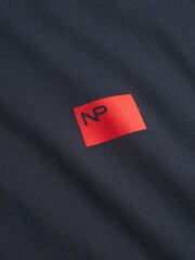 Norse Projects Blue Holger Department Print T-Shirt - Image 7 of 8