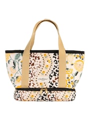 Cath Kidston Brown Leopard Print Small Tote Lunch Bag - Image 2 of 5