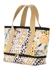 Cath Kidston Brown Leopard Print Small Tote Lunch Bag - Image 3 of 5