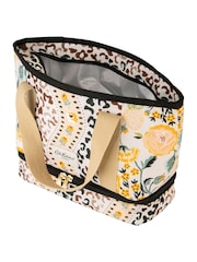 Cath Kidston Brown Leopard Print Small Tote Lunch Bag - Image 4 of 5