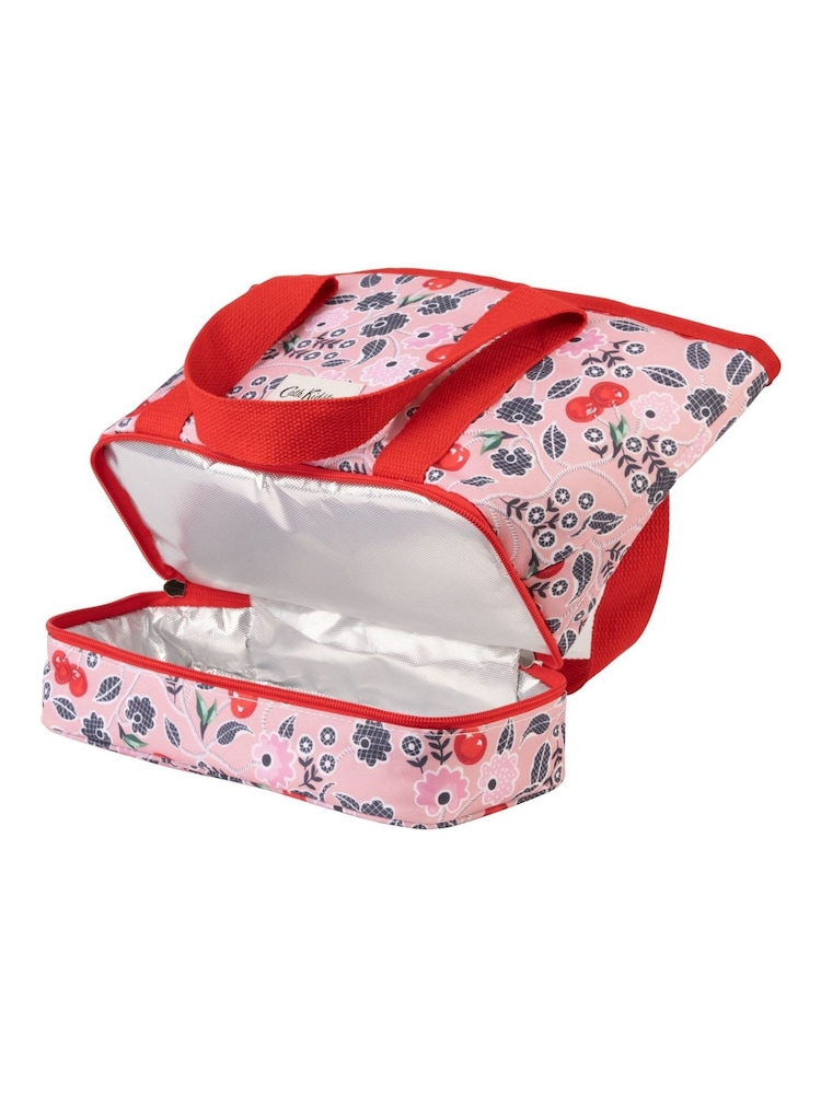 Buy Cath Kidston Pink Cherry Small Tote Lunch Bag from the Next UK