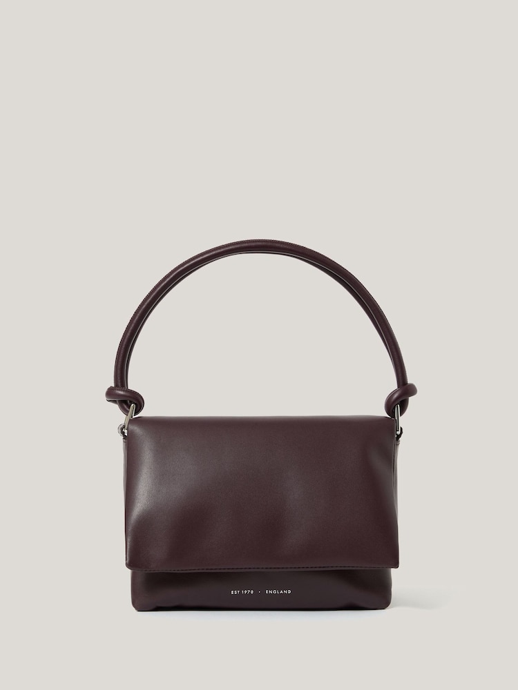 Jigsaw Red Soft Padded Cross-Body Bag - Image 2 of 4