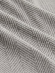 Neutral Herringbone Motionflex Cosy Open Hem Pyjama Bottoms - Image 8 of 9