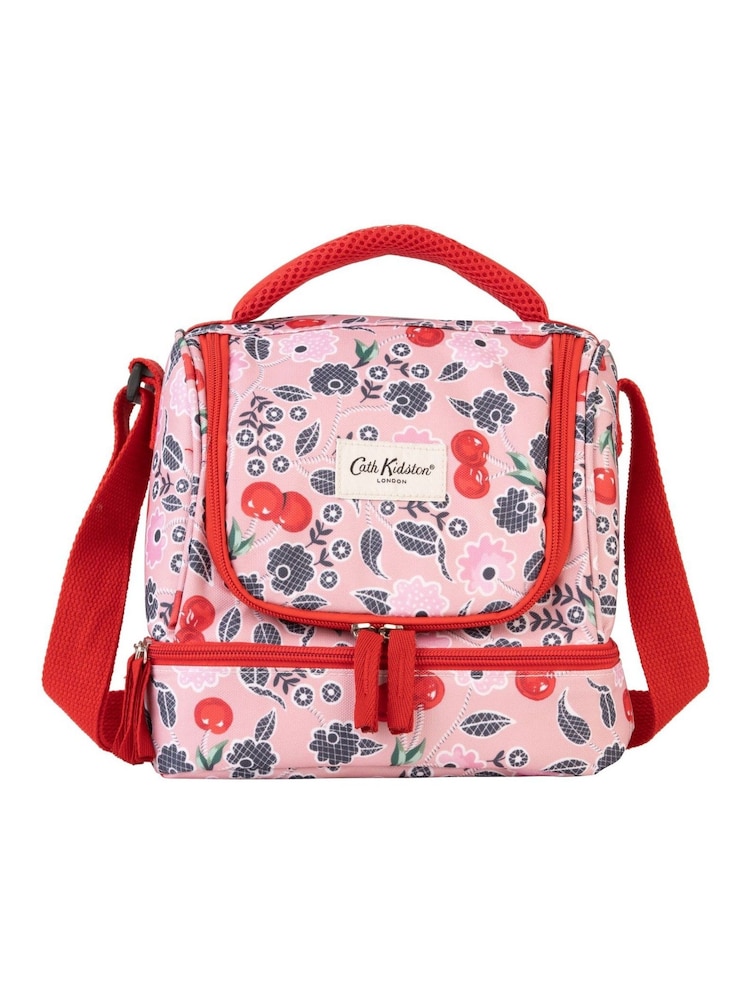 Cath Kidston Pink Cherry Small Cooler Bags - Image 1 of 7
