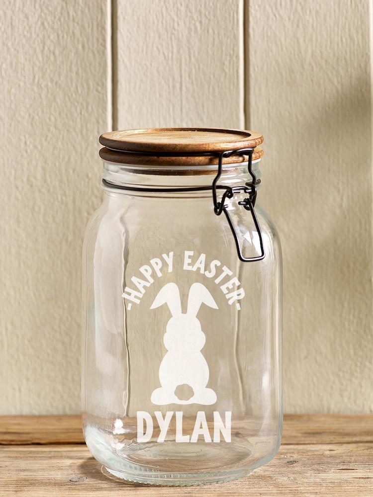 Personalised Easter Treat Jar by Loveabode - Image 2 of 4