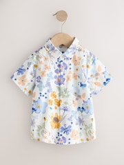 طباعة زهور - Shirt Short & Braces Set (3mths-9yrs) - صورة 3 من 5