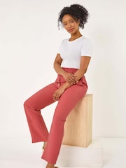 Roman Red Petite Textured Pocket Trousers - Image 1 of 5