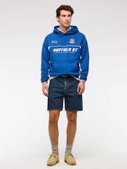 Abercrombie & Fitch Loose 100% Cotton Denim Shorts - Image 4 of 6