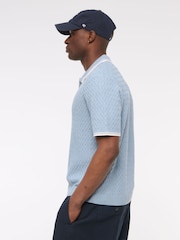 Abercrombie & Fitch Zip Polo Shirt - Image 3 of 7