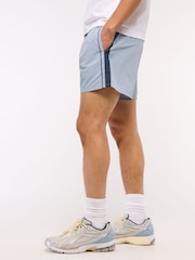 Abercrombie & Fitch Relaxed Nylon Stripe Shorts - Image 3 of 5