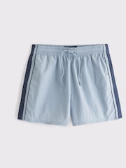 Abercrombie & Fitch Relaxed Nylon Stripe Shorts - Image 5 of 5