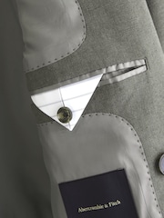 Americana verde de doble botonadura de Abercrombie & Fitch - Imagen 10 de 10