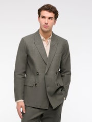 Americana verde de doble botonadura de Abercrombie & Fitch - Imagen 3 de 10