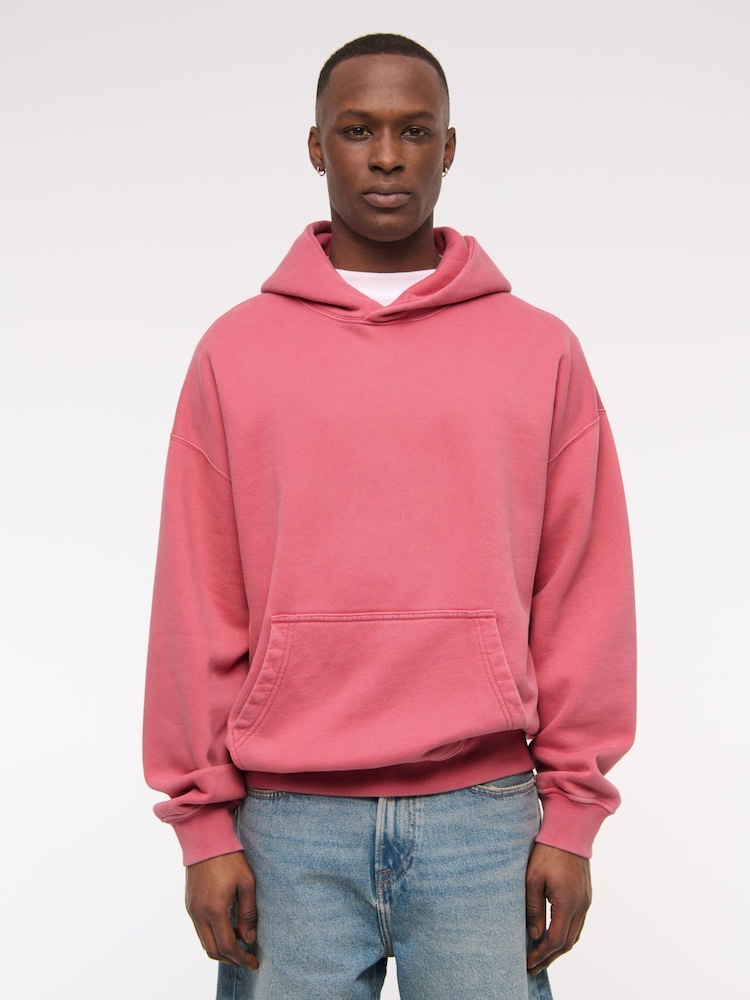 Abercrombie & Fitch Essential Heavyweight Hoodie - Image 1 of 6