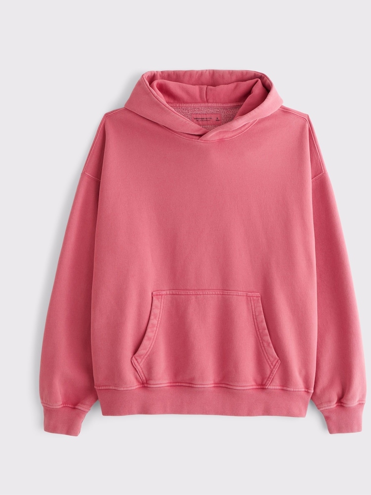 Abercrombie & Fitch Essential Heavyweight Hoodie - Image 6 of 6