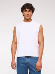 Abercrombie & Fitch 100% Cotton Acid Wash Sleeveless Tank Top - Image 2 of 7