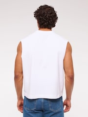 Abercrombie & Fitch 100% Cotton Acid Wash Sleeveless Tank Top - Image 3 of 7
