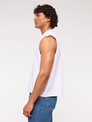 Abercrombie & Fitch 100% Cotton Acid Wash Sleeveless Tank Top - Image 4 of 7