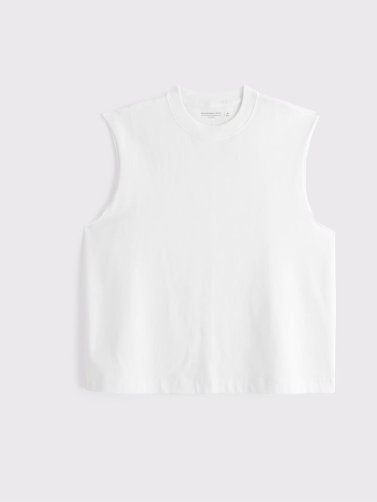 Abercrombie & Fitch 100% Cotton Acid Wash Sleeveless Tank Top - Image 7 of 7