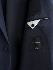 Abercrombie & Fitch Single Breasted Linen Blazer - Image 10 of 11