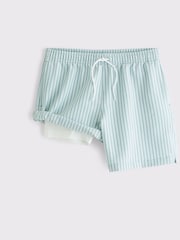 Abercrombie & Fitch Striped Swim Shorts - Image 7 of 8