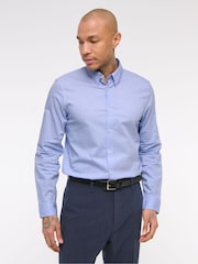 Abercrombie & Fitch Long Sleeve Blue Shirt - Image 1 of 6