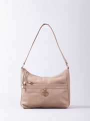 Lakeland Leather Brown Cartmel Shoulder Bag - Image 1 of 7