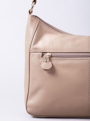Lakeland Leather Brown Cartmel Shoulder Bag - Image 4 of 7