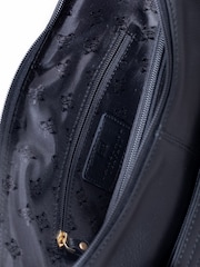 Lakeland Leather Black Cartmel Shoulder Bag - Image 6 of 7