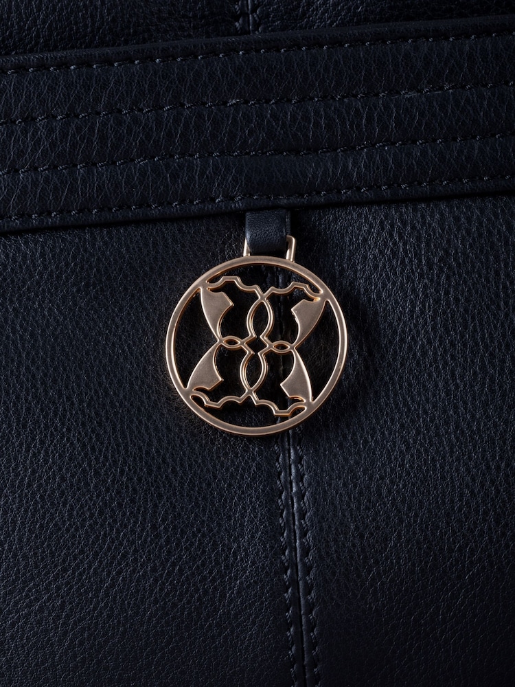 Lakeland Leather Black Cartmel Shoulder Bag - Image 7 of 7