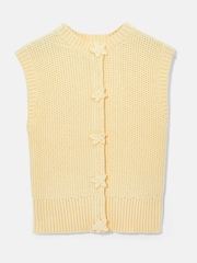 Mint Velvet Yellow Knit Cardigan - Image 6 of 8