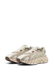 Puma Brown Womens SOFTRIDE Frequence Running Shoes - Image 2 of 5