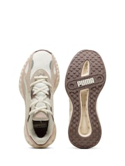 Puma Brown Womens SOFTRIDE Frequence Running Shoes - Image 4 of 5