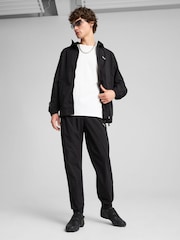 Puma Black Mens PUMATECH Track Joggers - Image 4 of 5