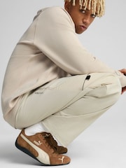 Puma Brown Mens Pumatech Relaxed Cargo Joggers - Image 2 of 5