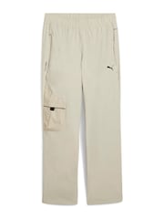 Puma Brown Mens Pumatech Relaxed Cargo Joggers - Image 4 of 5