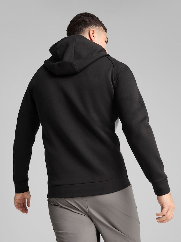 Серый - Puma Mens Pumatech Full Zip Hoodie - Изображение 2 из 5