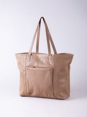 Lakeland Leather Cream Harstone Tote Bag - Image 2 of 5