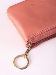 Lakeland Leather Orange Multi Pocket Coin Purse - Image 4 of 4