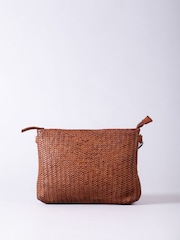 Lakeland Leather Brown Wreay Cross-Body Bag - Image 1 of 7