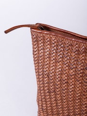 Lakeland Leather Brown Wreay Cross-Body Bag - Image 4 of 7