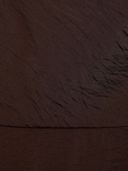 Mango Brown Bubble Hem Midi Dress - Image 6 of 6
