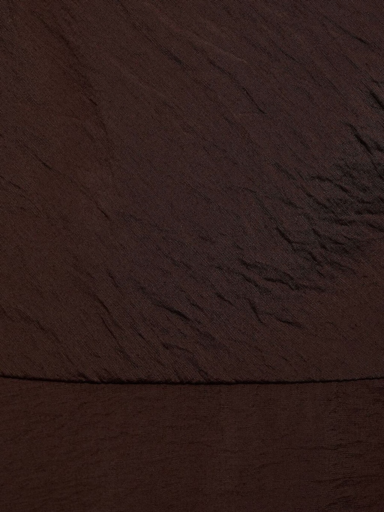 Mango Brown Bubble Hem Midi Dress - Image 6 of 6 Mango Brown Bubble Hem Midi Dress - Image 6 of 6