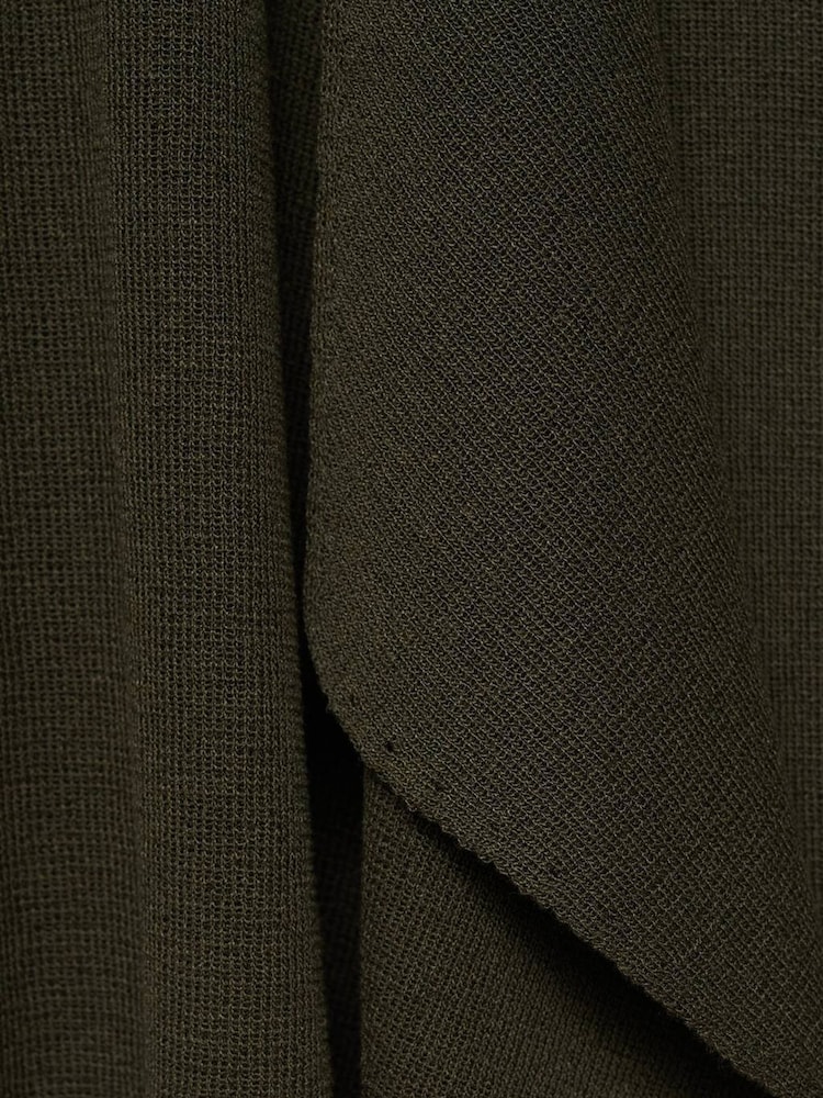 Mango Green Knitted Cropped Cardigan - Image 6 of 6
