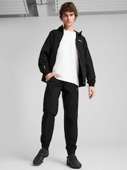 Puma Black Mens PUMATECH Relaxed Track Jacket - Image 1 of 5