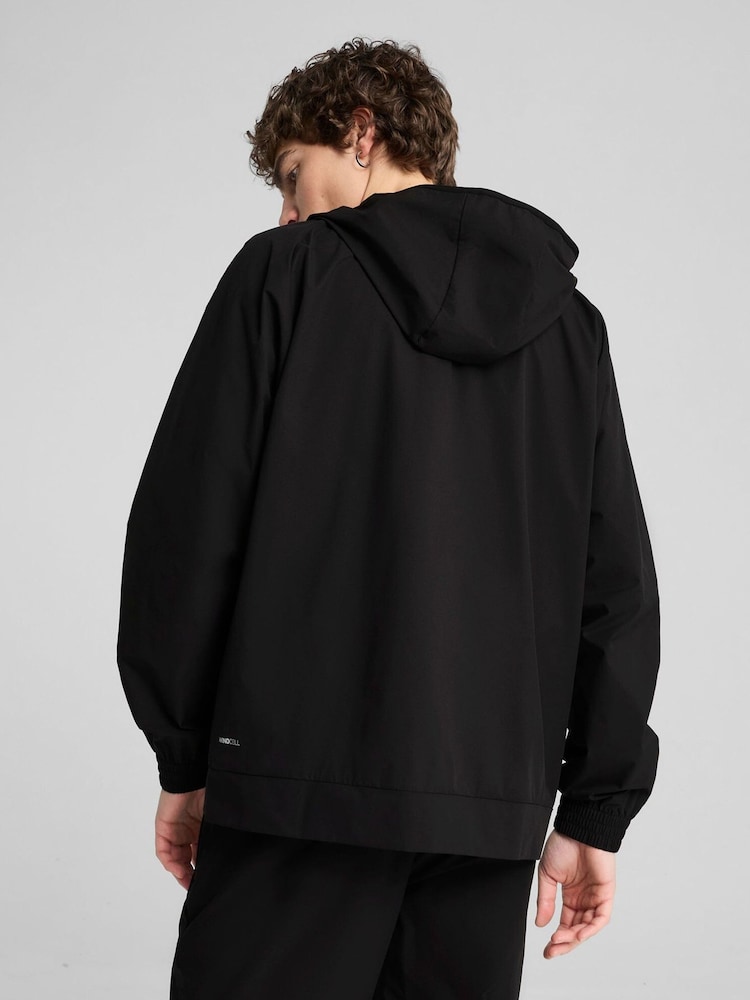 Puma Black Mens PUMATECH Relaxed Track Jacket - Image 3 of 3 Puma Black Mens PUMATECH Relaxed Track Jacket - Image 3 of 3